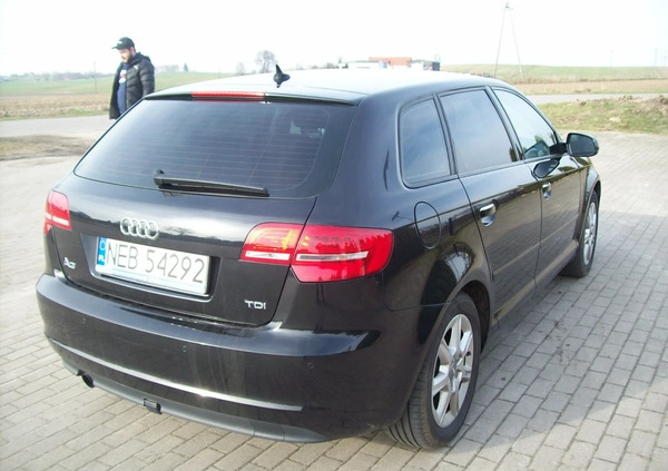 Audi A3 cena 31900 przebieg: 238100, rok produkcji 2012 z Rawicz małe 29